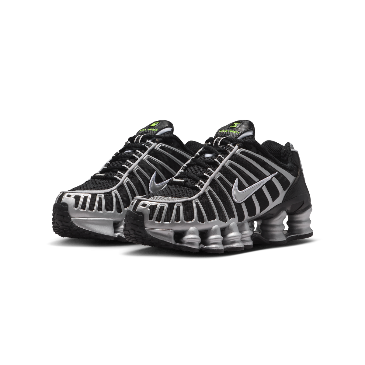 Nike Shox TL Black Volt Metallic Silver (GS) | IQ0314-010