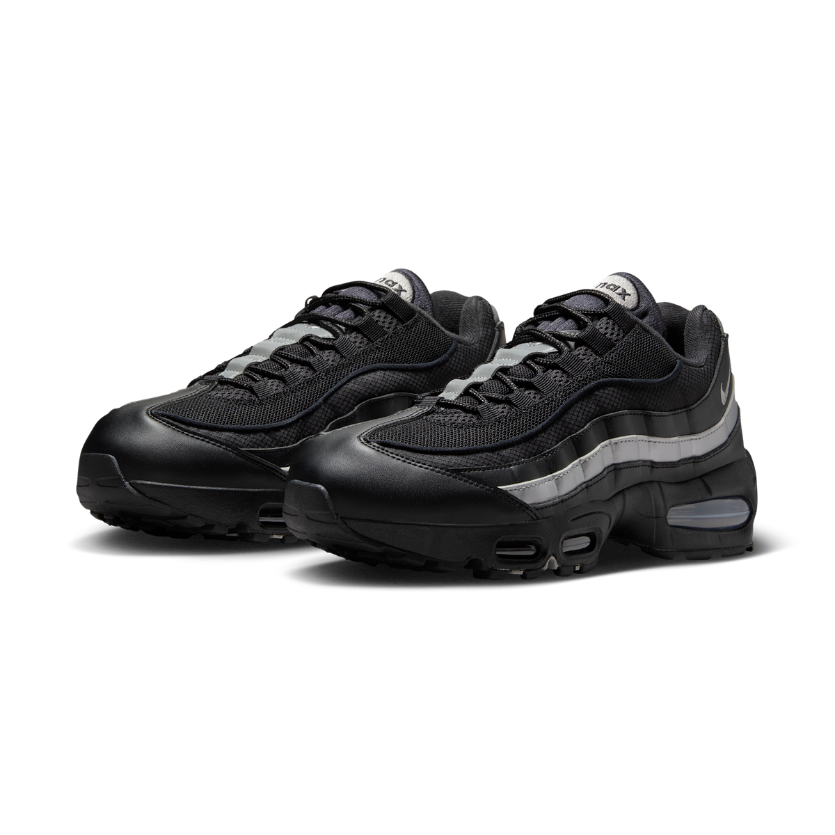 Nike Air Max 95 OG Big Bubble Black White Metallic Silver