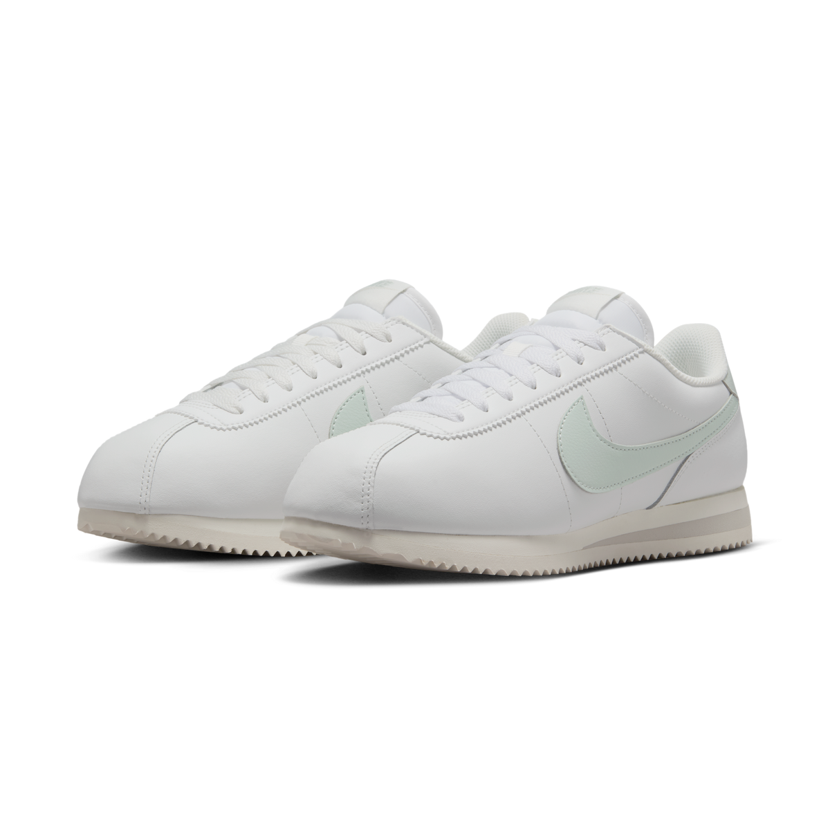 Nike Cortez Leather Summit White Light Silver (Women's) | DN1791-106