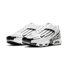 Nike Air Max Plus 3 Leather White Black | CK6716-100