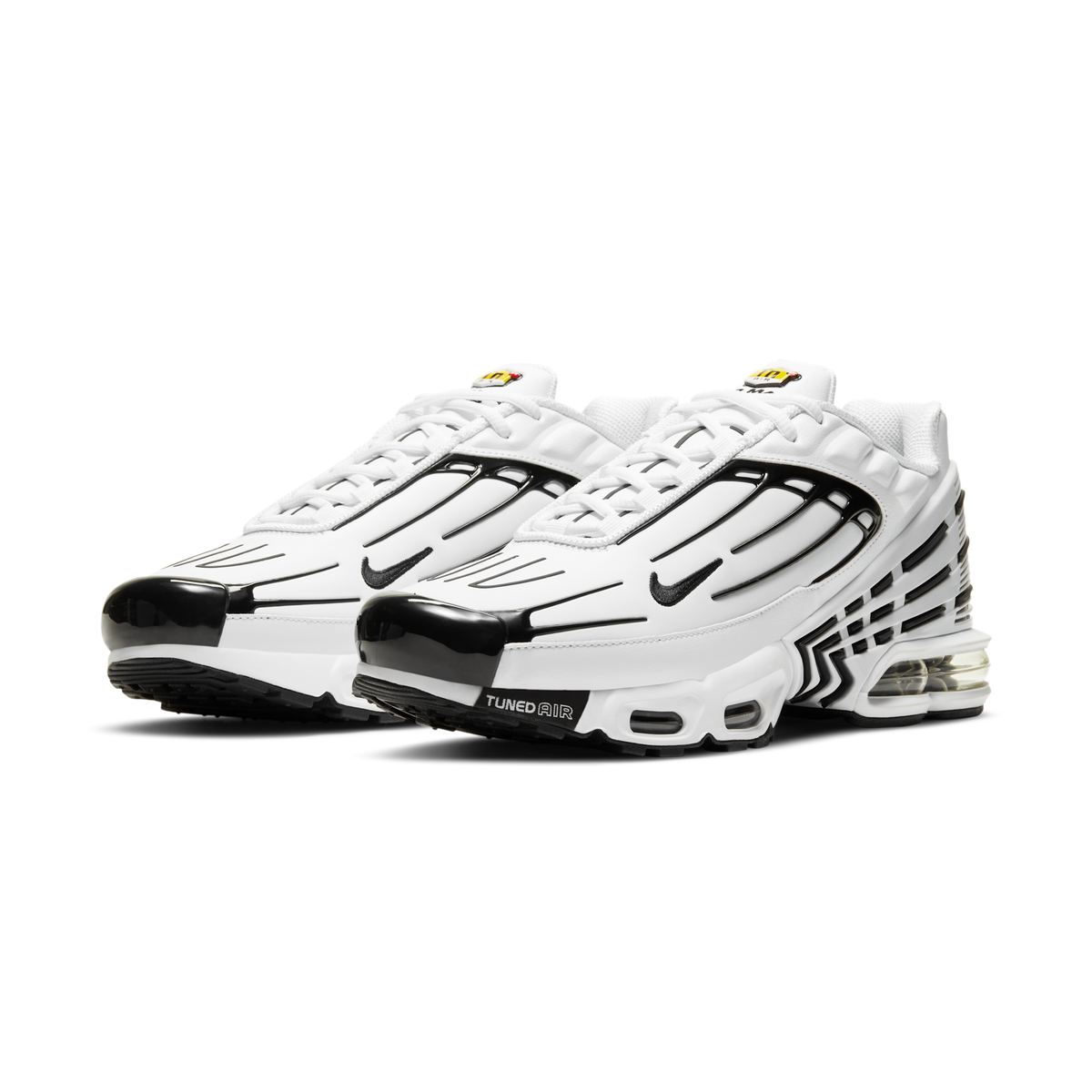Nike Air Max Plus 3 Leather White Black | CK6716-100