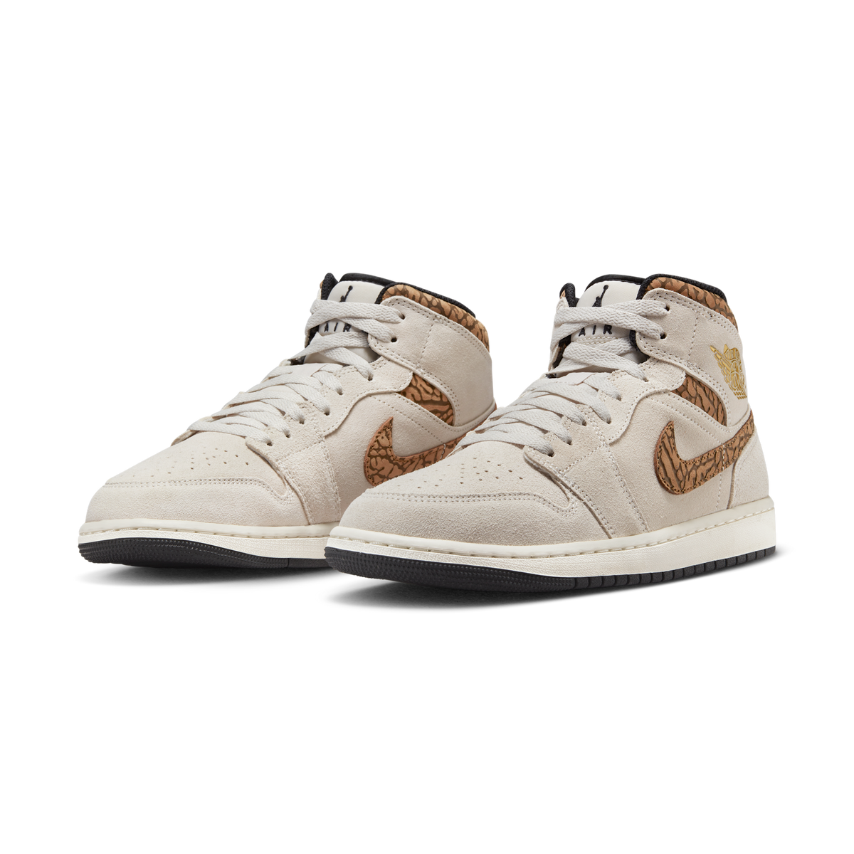 Jordan 1 Mid SE Brown Elephant