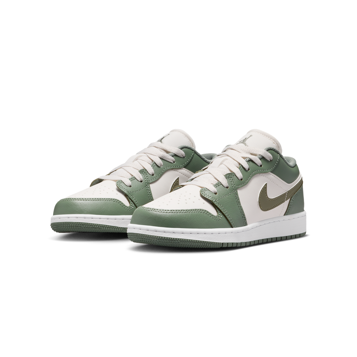 Jordan 1 Low Vintage Lichen White Medium Olive (GS)
