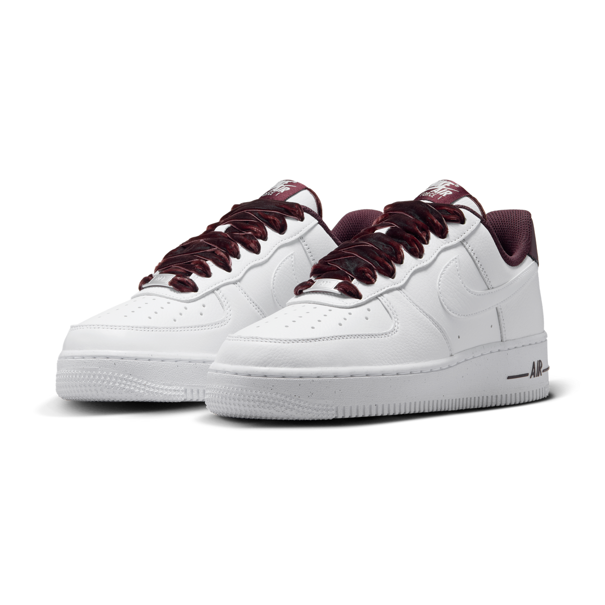 Nike Air Force 1 Low '07 Vintage White Burgundy Crush (Women's)