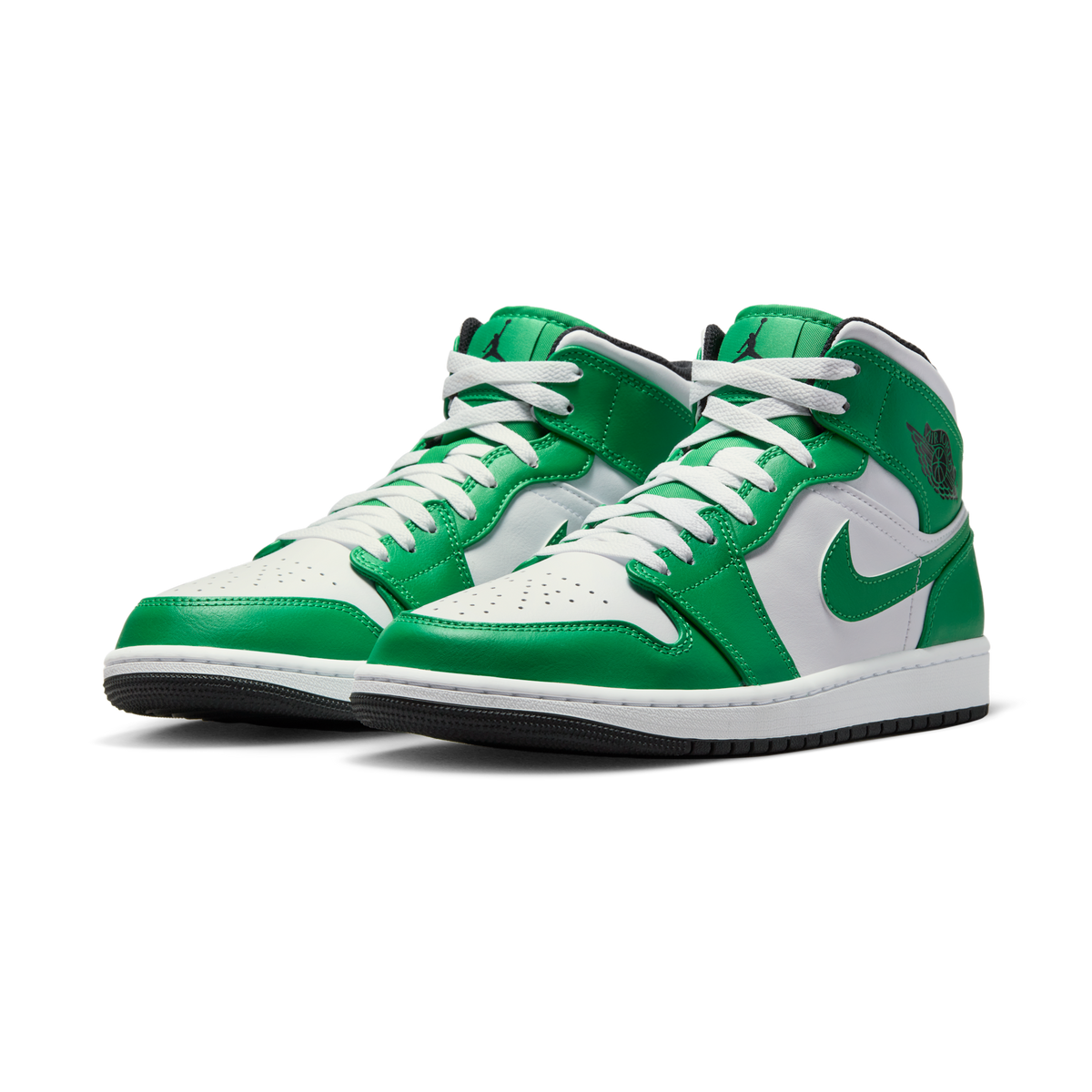 Jordan 1 Mid Lucky Green