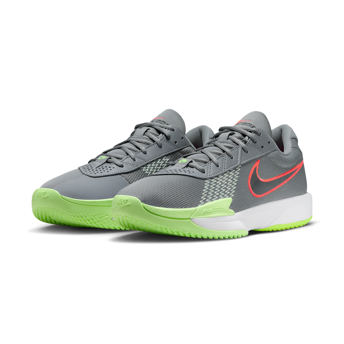 Nike Air Zoom GT Cut Academy Smoke Grey Barely Volt Crimson