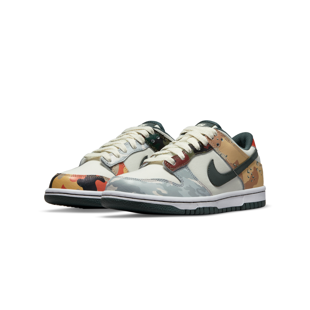 Nike Dunk Low Sail Multi-Camo (GS) | DB1909-100