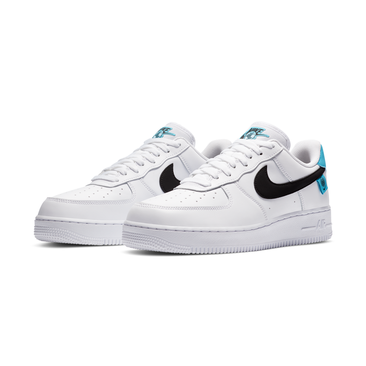 Nike Air Force 1 Low Worldwide White Blue Fury Black