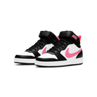 Nike Court Borough Mid 2 Black White Sunset Pulse (GS) | CD7782-005