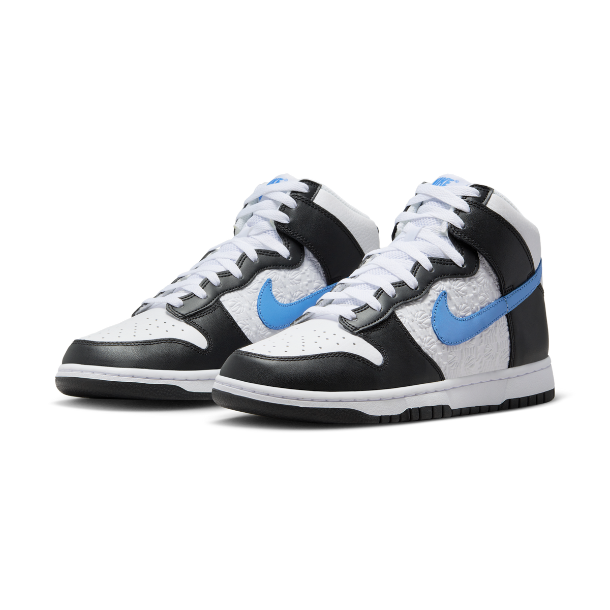Nike Dunk High Retro FLC Black University Blue White | FJ4210-001