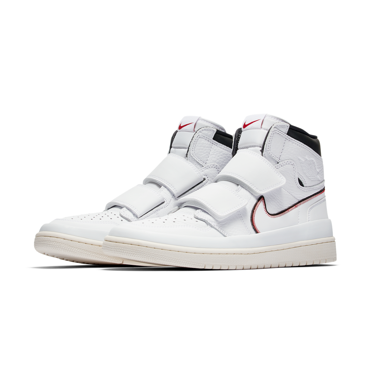 Jordan 1 Retro High Double Strap White Black Sail