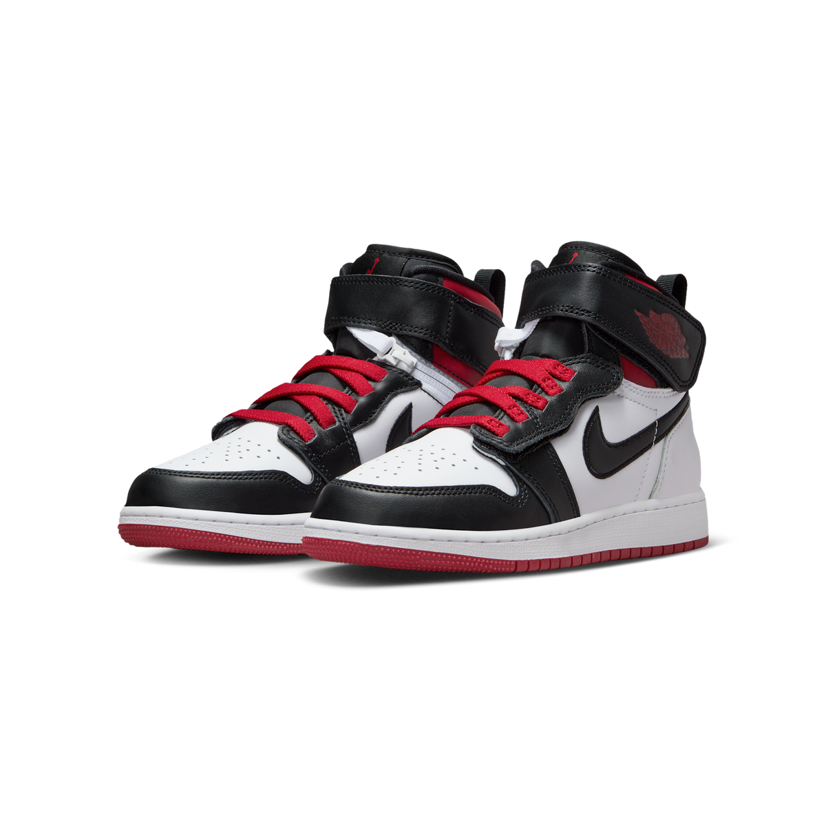 Jordan 1 High FlyEase Gym Red Black Toe (GS)