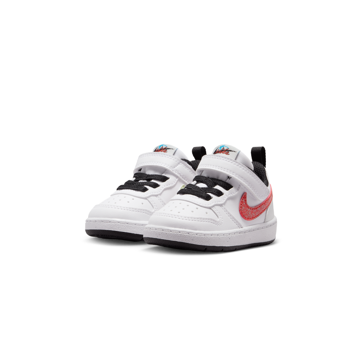 Nike Court Borough Low White Multi-Color (TD)
