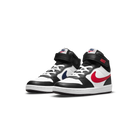 Nike Court Borough Mid 2 White Black University Red (PS)
