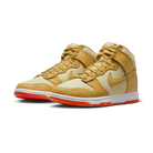 Nike Dunk High Wheat Gold Safety Orange