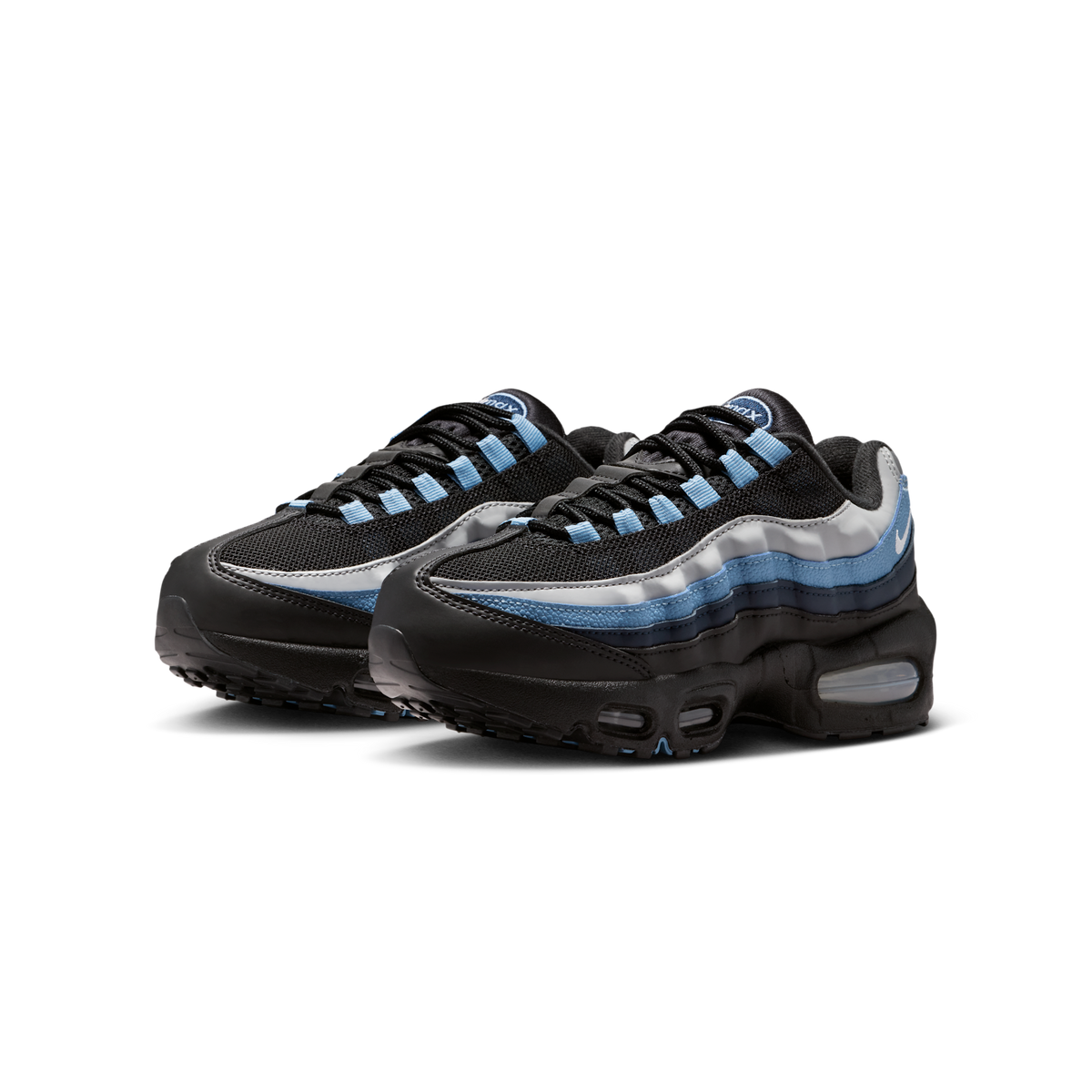 Nike Air Max 95 Black Smoke Grey Work Blue (GS)