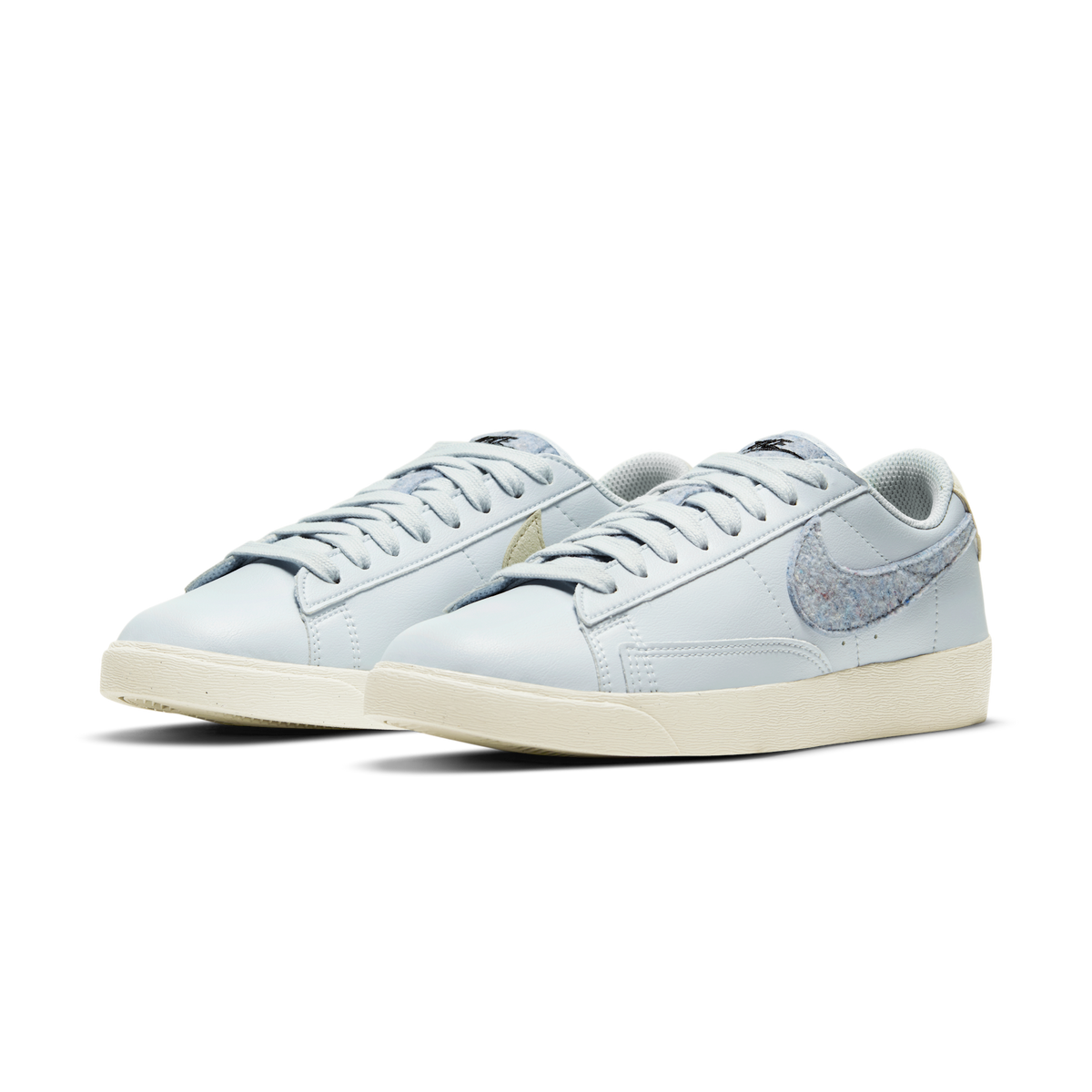Nike Blazer Low SE Recycled Wool Pack Light Armory Blue (Women's) | DA4934-400