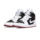 Jordan 1 Mid SE Utility Canvas White Black Gym Red (Women's)