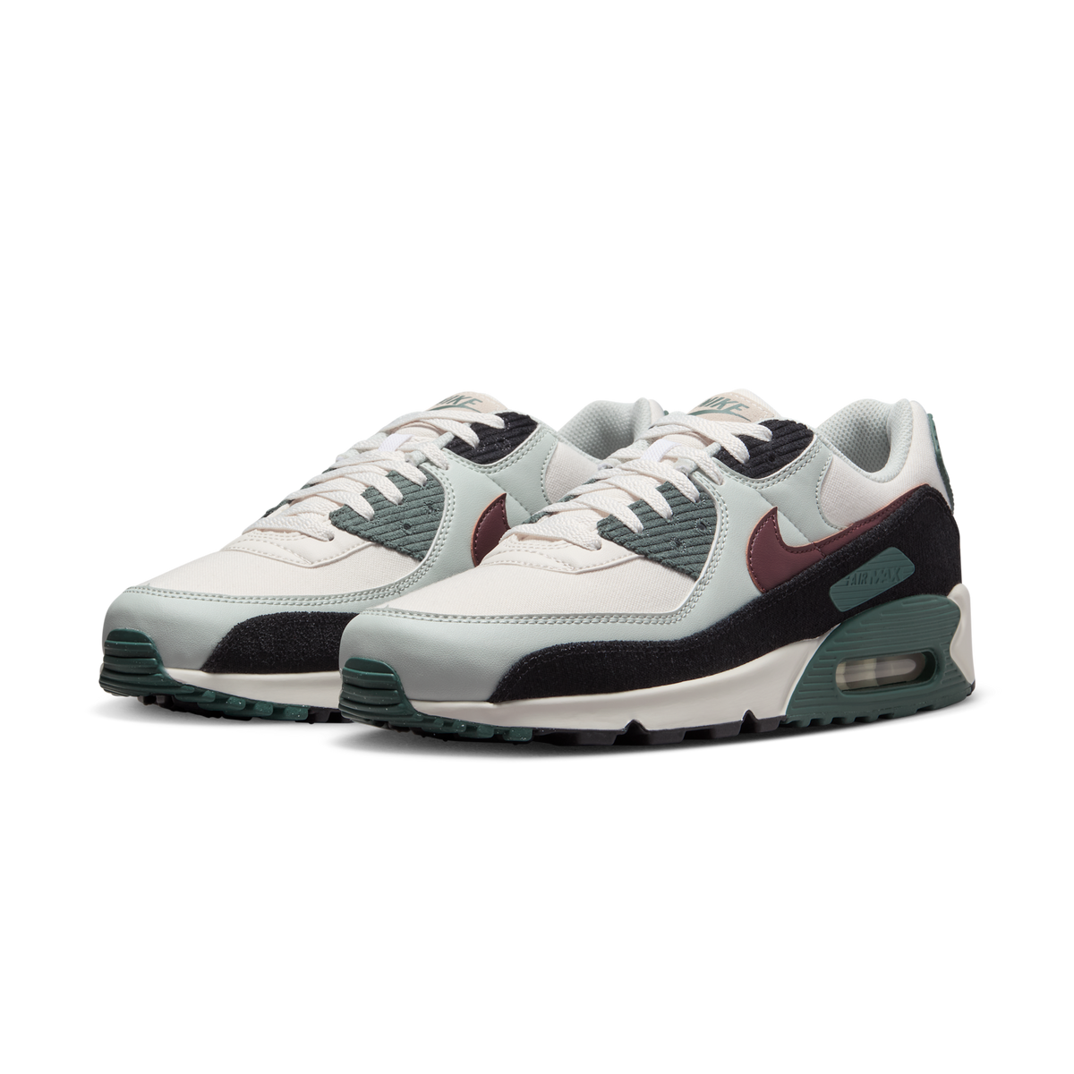 Nike Air Max 90 Burgundy Crush Vintage Green