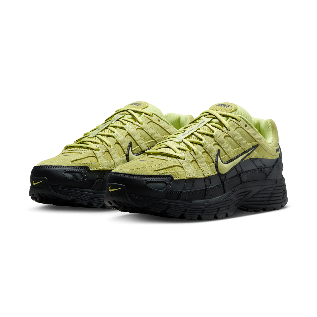 Nike P-6000 Premium Limelight Dark Smoke Grey