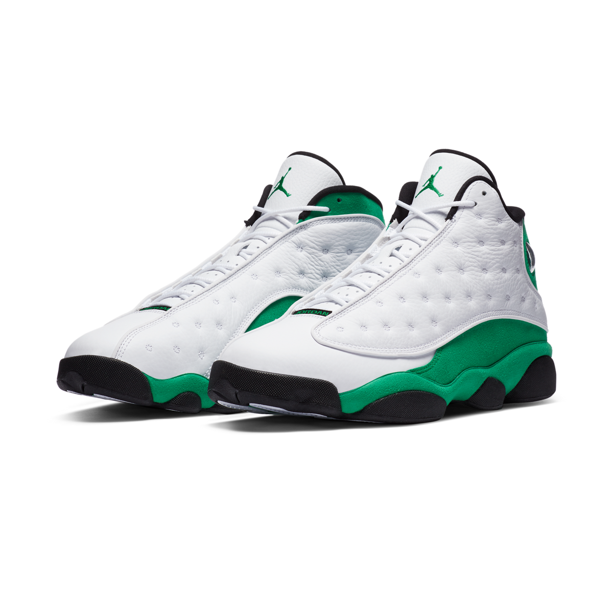 Jordan 13 Retro White Lucky Green