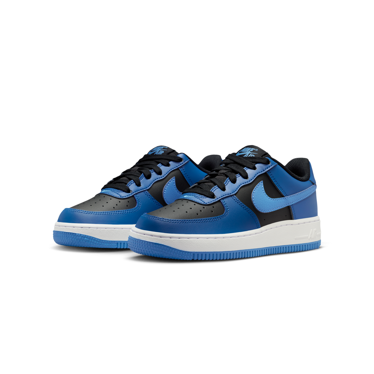 Nike Air Force 1 Low Black Court Blue (GS)