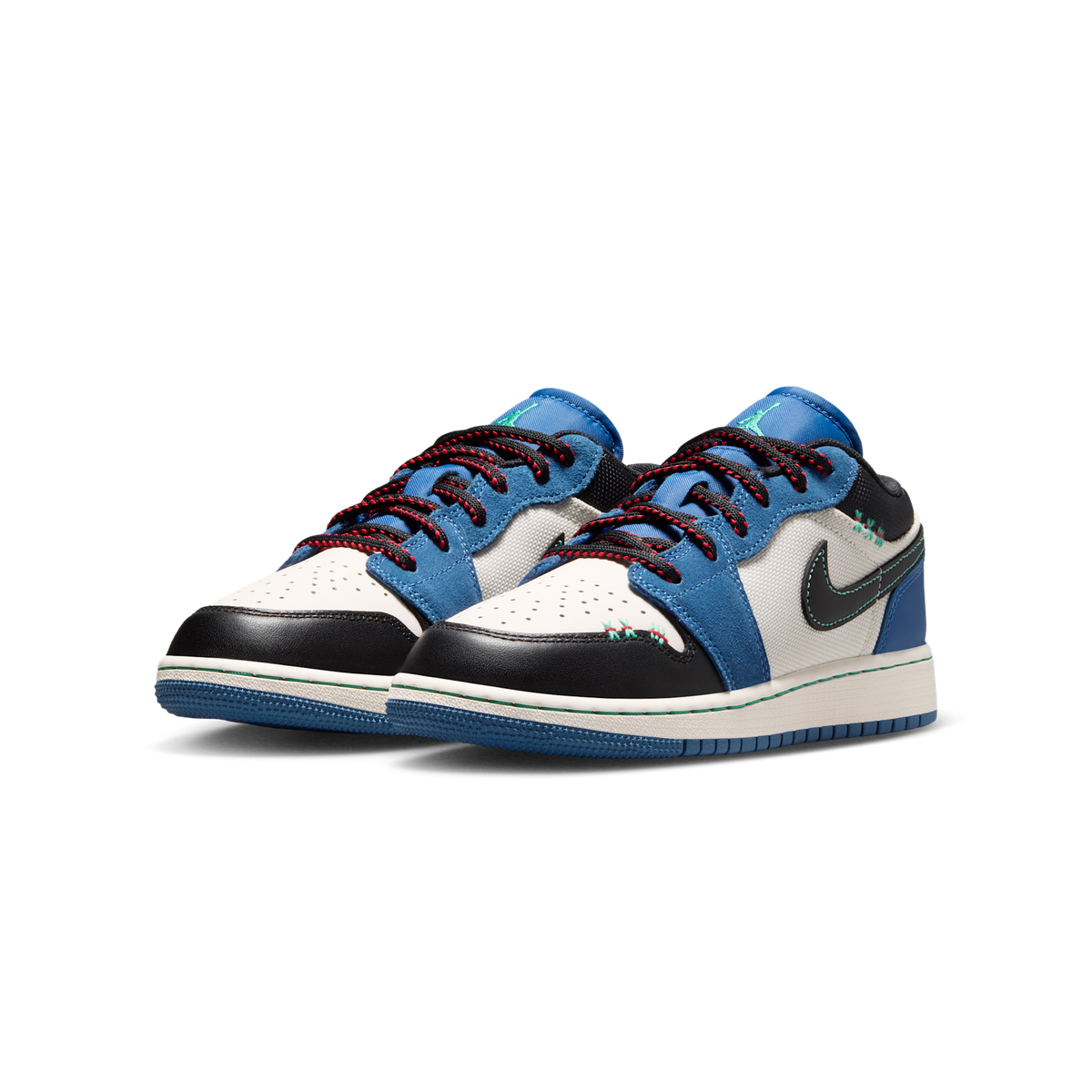Jordan 1 Low SE True Blue Black (GS)