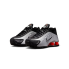Nike Shox R4 Metallic Silver Black Picante Red (GS)