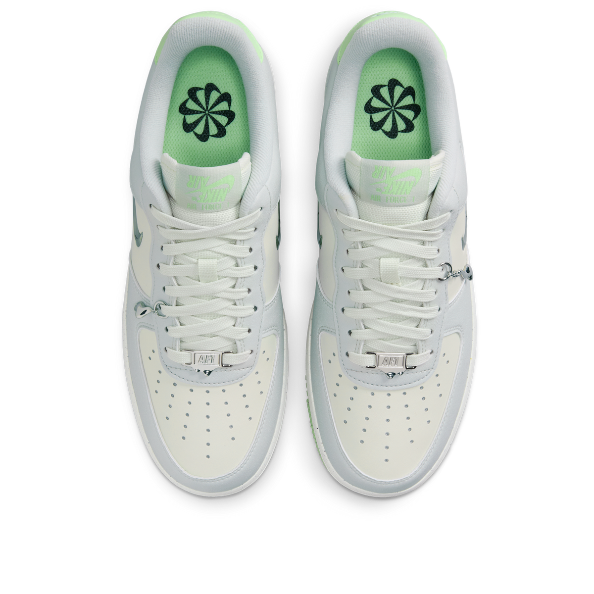 Nike Air Force 1 Low '07 SE Next Nature Sea Glass Vapor Green Liquid Metal (Women's)
