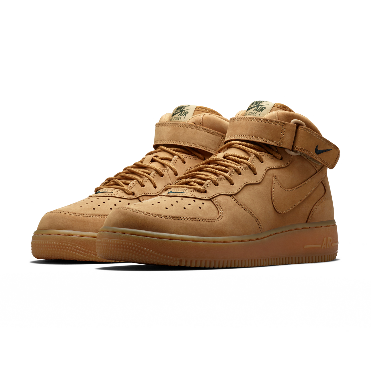Nike Air Force 1 Mid Flax Outdoor Green