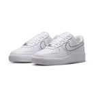 Nike Air Force 1 Low '07 LV8 Triple White Metallic Silver (Women's)