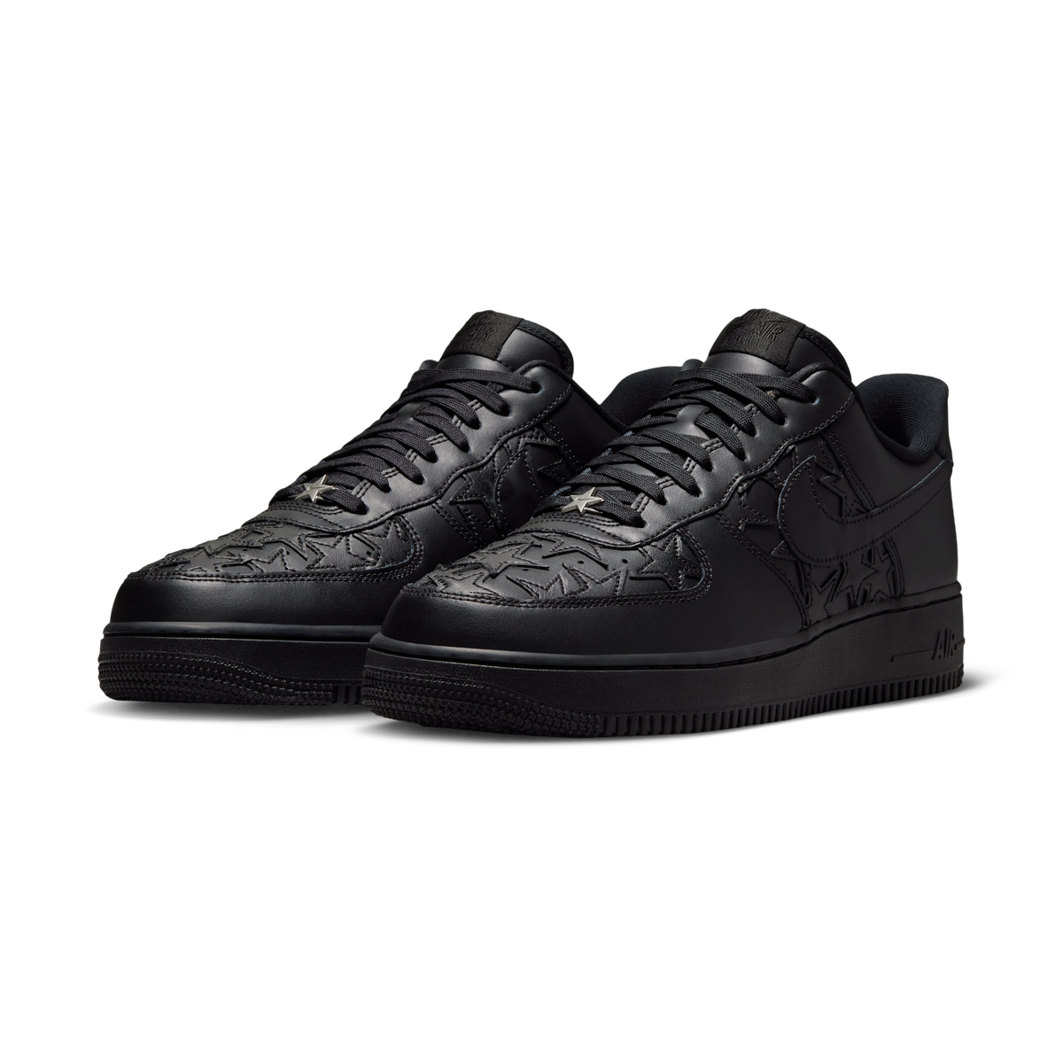 Nike Air Force 1 Low LV8 Triple Black Stars