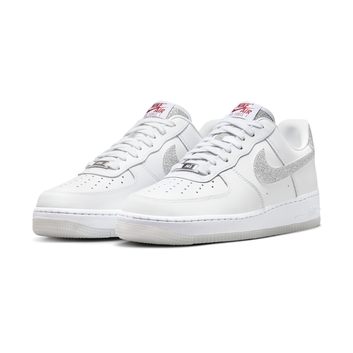 Nike Air Force 1 Low '07 LX Glitter Swoosh White (Women's)