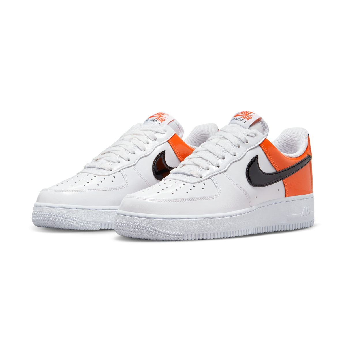 Nike Air Force 1 Low '07 Essential White/Brilliant Orange (Women's)