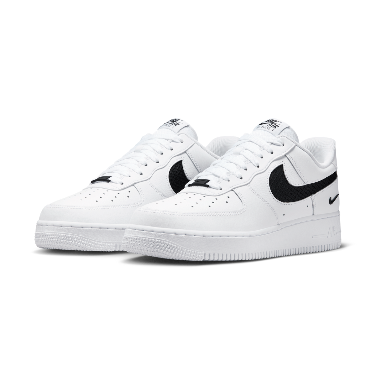 Nike Air Force 1 Low SE Nylon Swoosh White Black