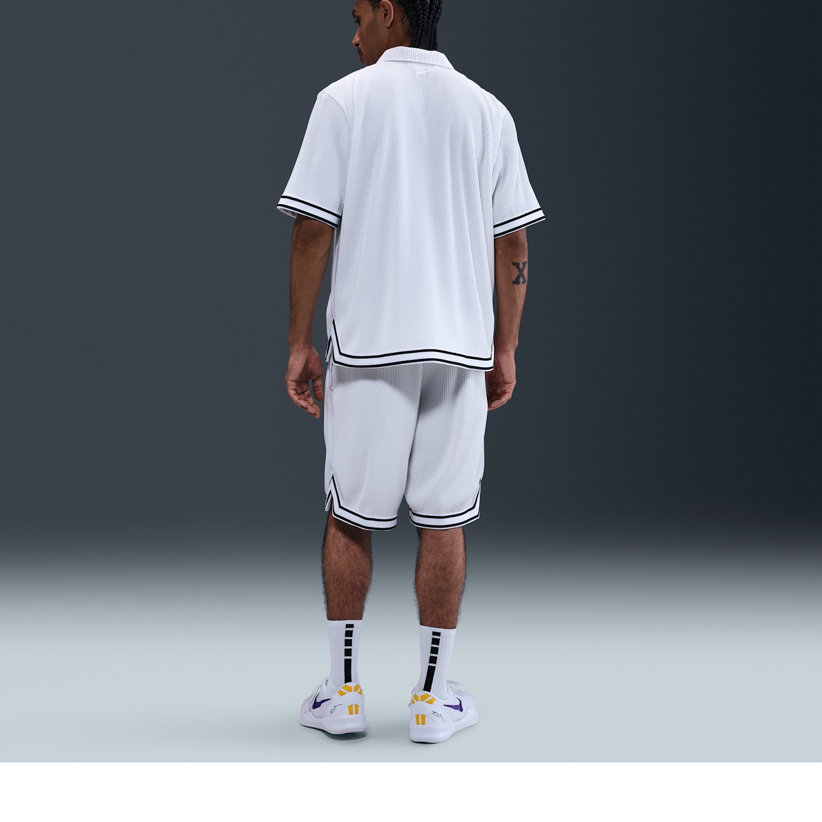 Nike What The Kobe Pleated S/S Top White