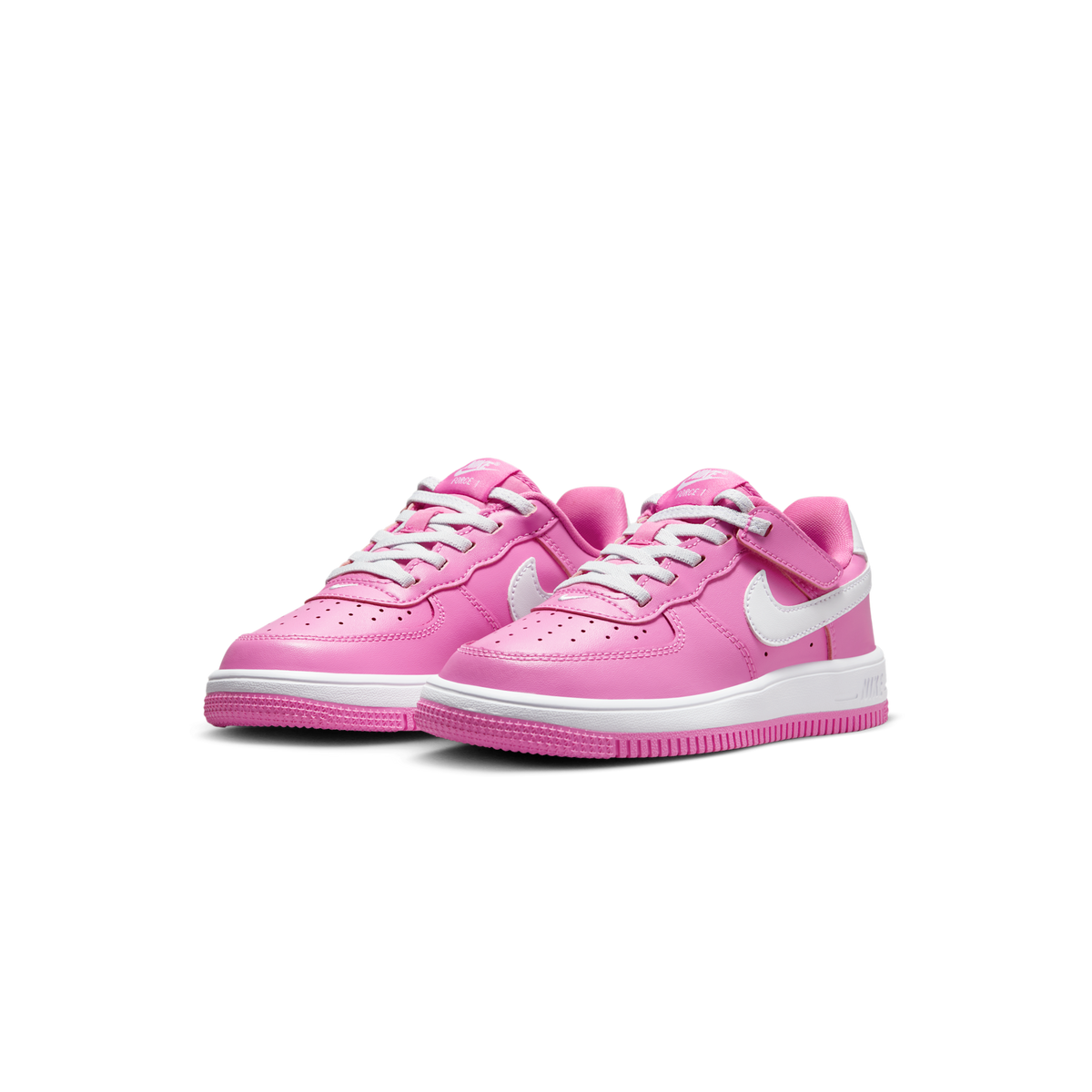 Nike Force 1 Low EasyOn Playful Pink White (PS)