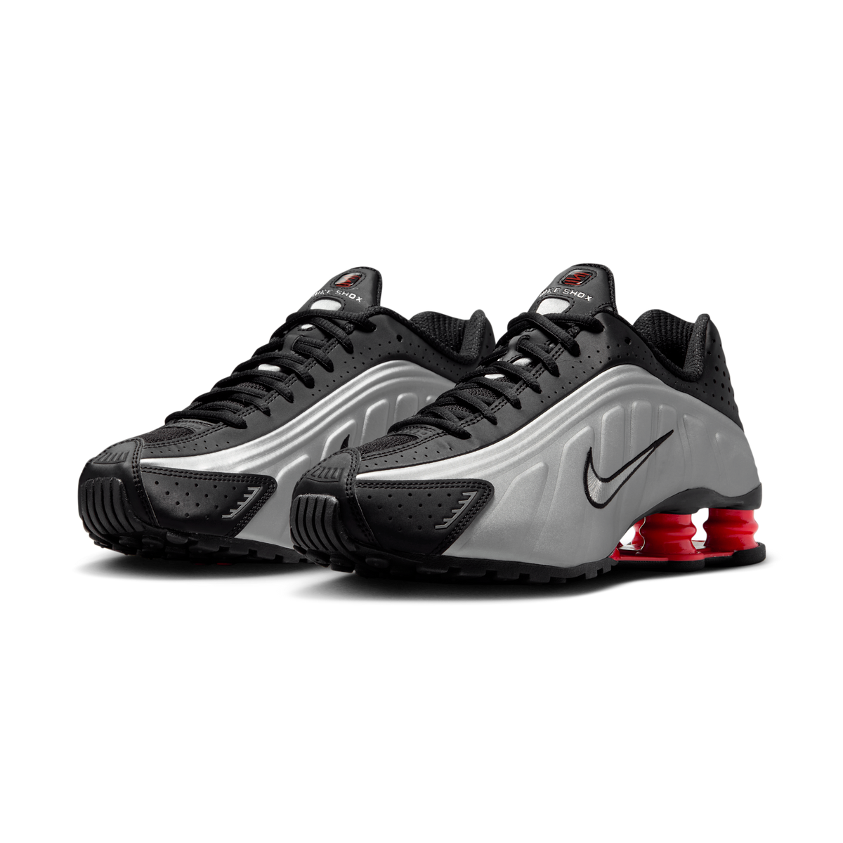 Nike Shox R4 Black Metallic Silver (2025) (Women's) | AR3565-011