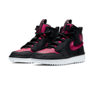 Jordan 1 High React Black Noble Red