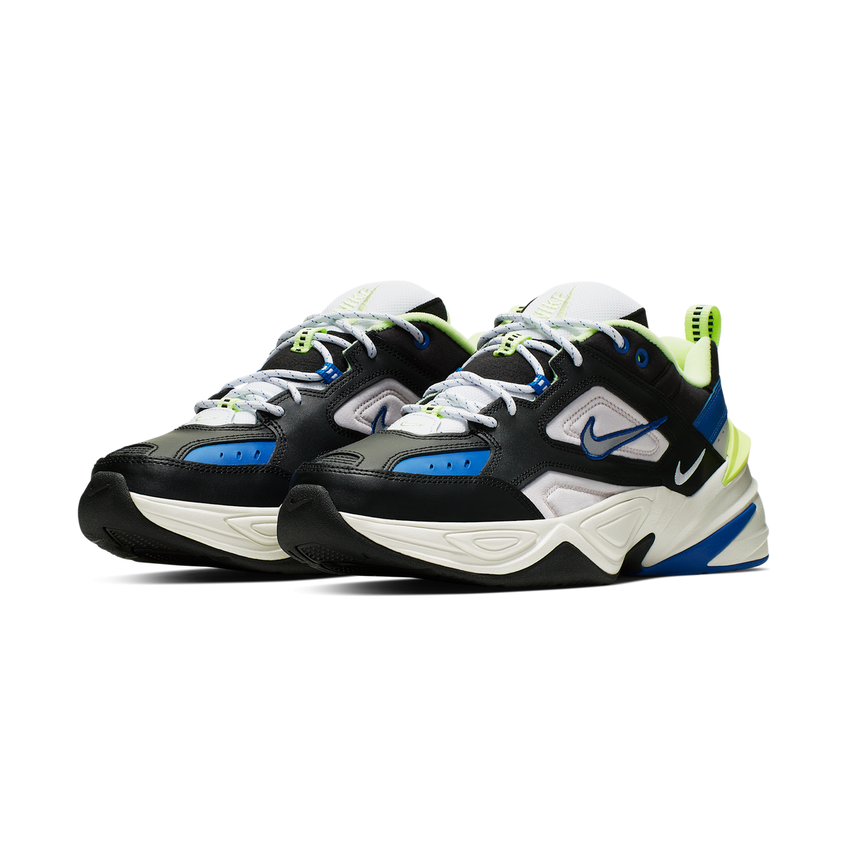 Nike M2K Tekno Black Royal Volt