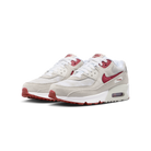 Nike Air Max 90 SE White Light Bone Crimson (GS)