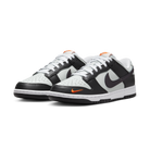 Nike Dunk Low Black Total Orange Mini Swoosh | FN7808-001