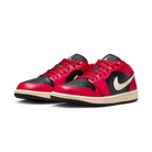 Jordan 1 Low Mystic Hibiscus Black (Women's)
