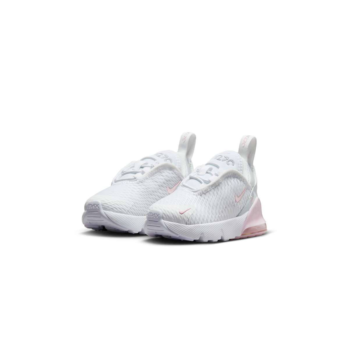Nike Air Max 270 White Light Smoke Grey Pink Foam (TD)