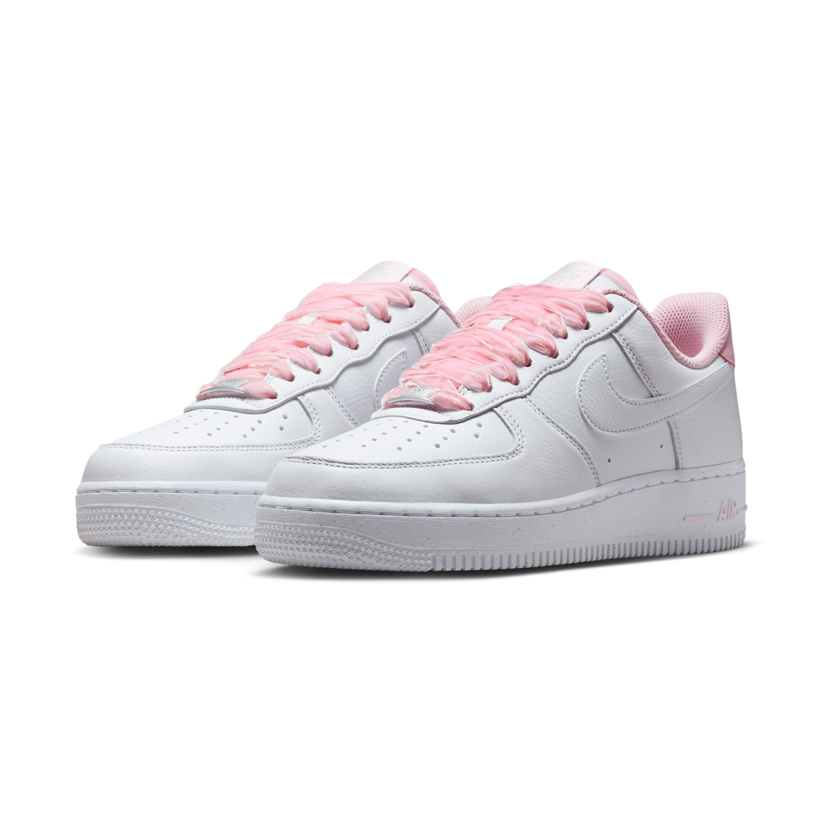 Nike Air Force 1 Low Vintage Pink Foam Velvet Laces (Women's)