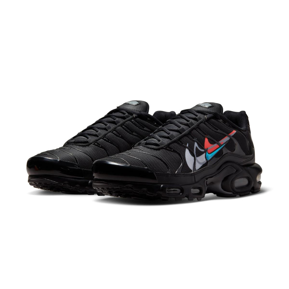 Nike Air Max Plus Multi Swoosh Black Crimson | FJ4224-001