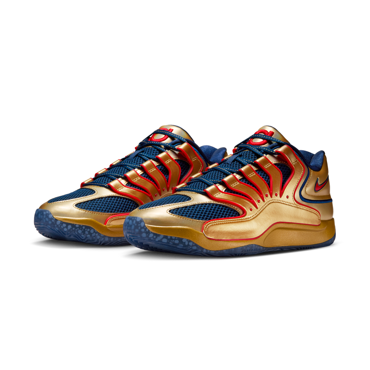 Nike KD 18 Immortalized Pack White Gold Blue Void | II5138-700