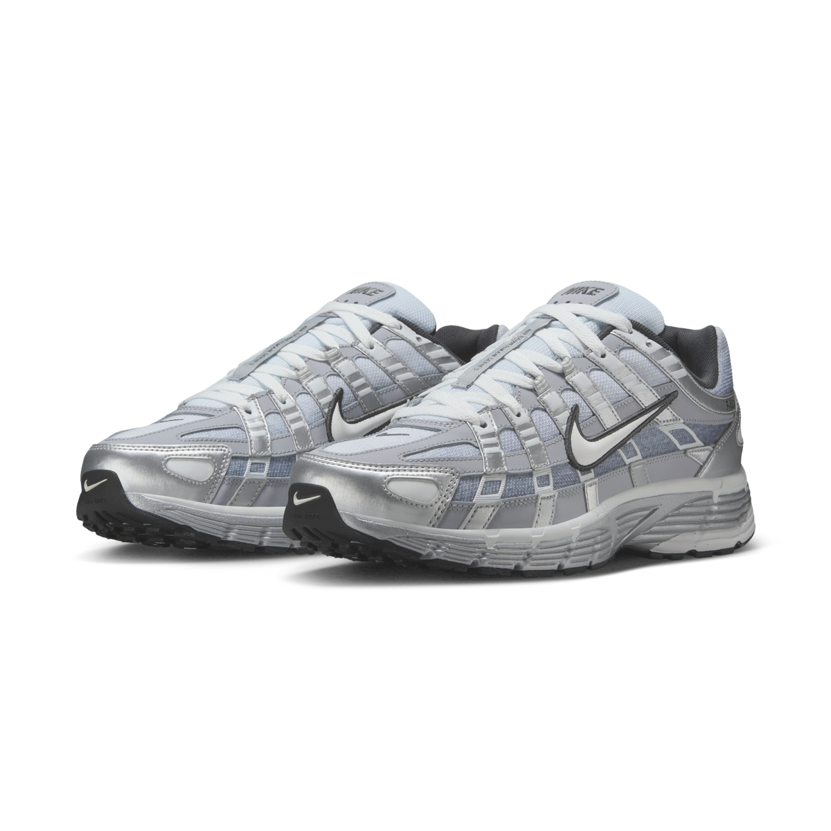 Nike P-6000 Metallic Silver Summit White-Wolf Grey