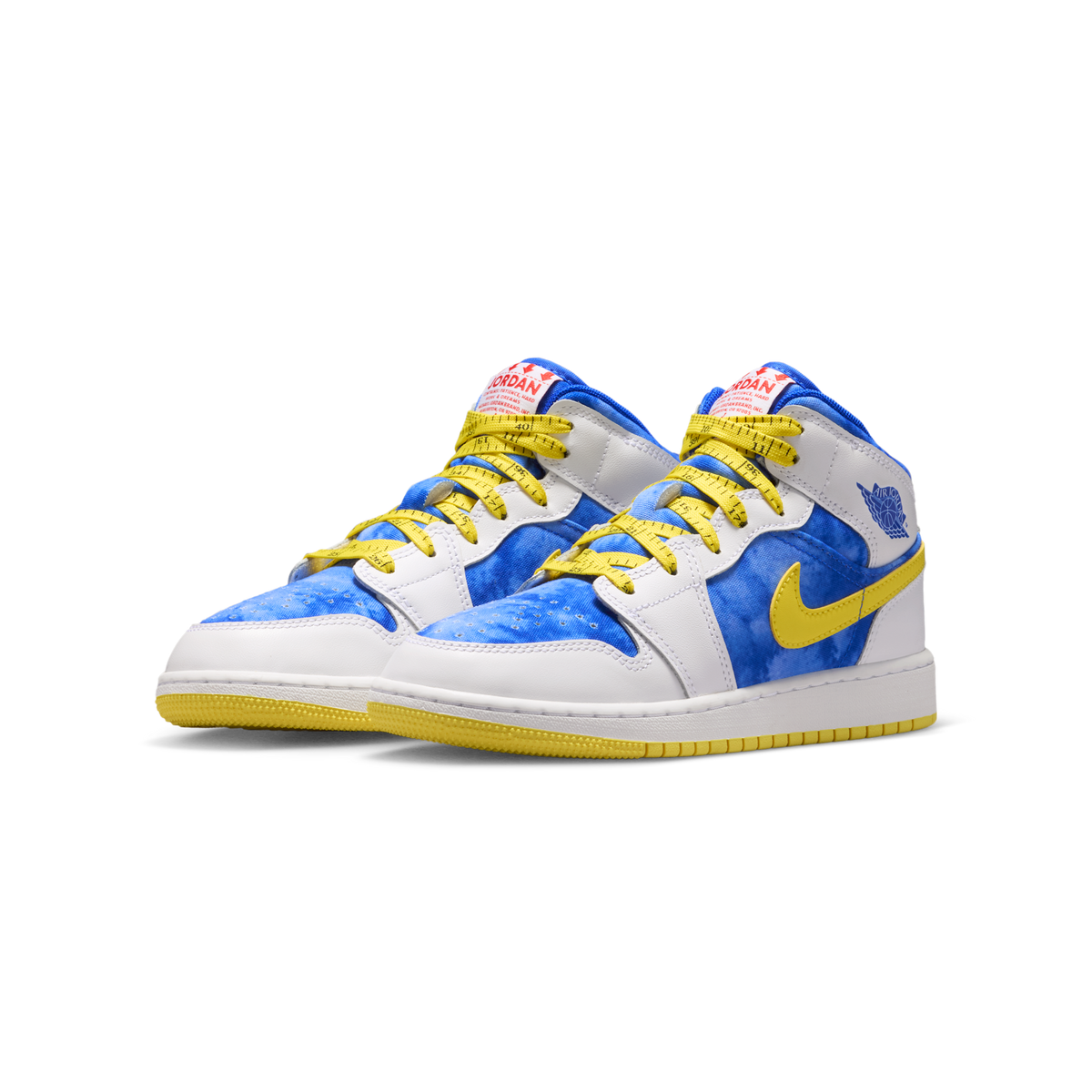 Jordan 1 Mid Sneaker School Be Tall In Your Thinking (GS)