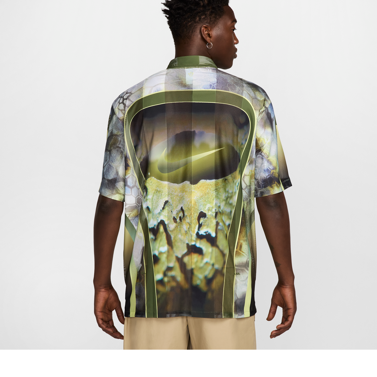 Nike x NOCTA Opal Tito Neeks Button Down Pilgrim/Oil Green/Black